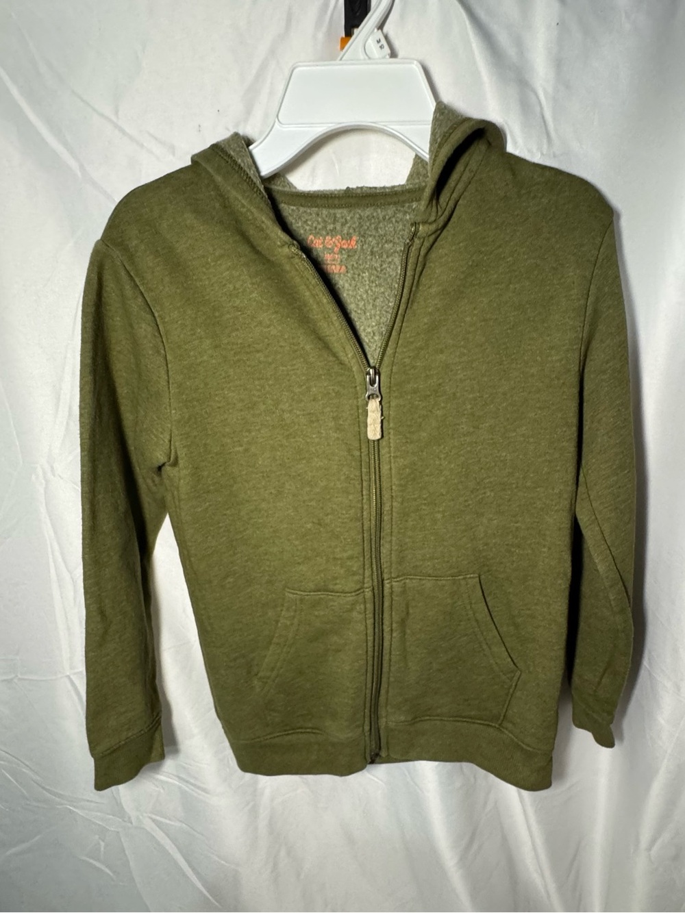 Cat & Jack Olive Zip-Up Hoodie for Kids